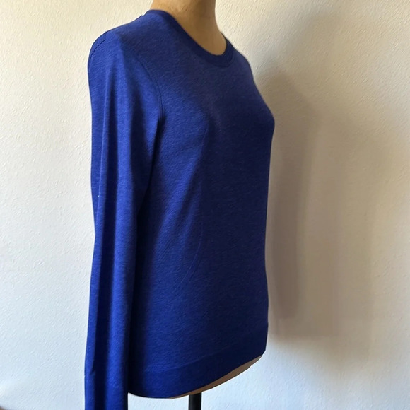 Lululemon sz 6 relaxed long sleeve swiftly with mesh vent new condition nwot - Picture 3 of 7